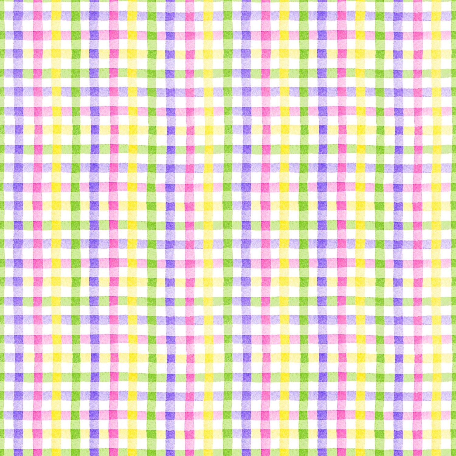 Hoppy Easter - Plaid - 1/2m cut 58983
