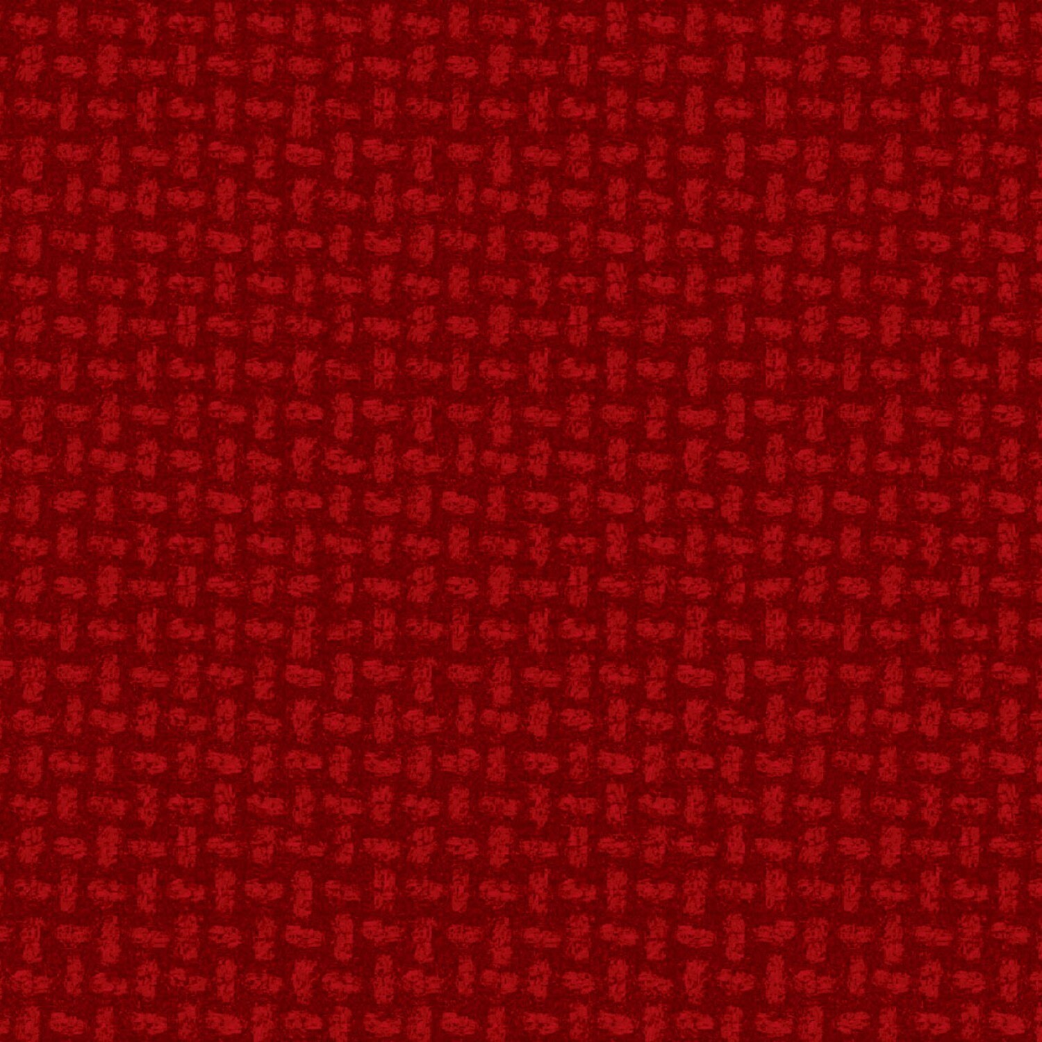 Woolies Flannel - Red Basketweave - 1/2m cut 59000