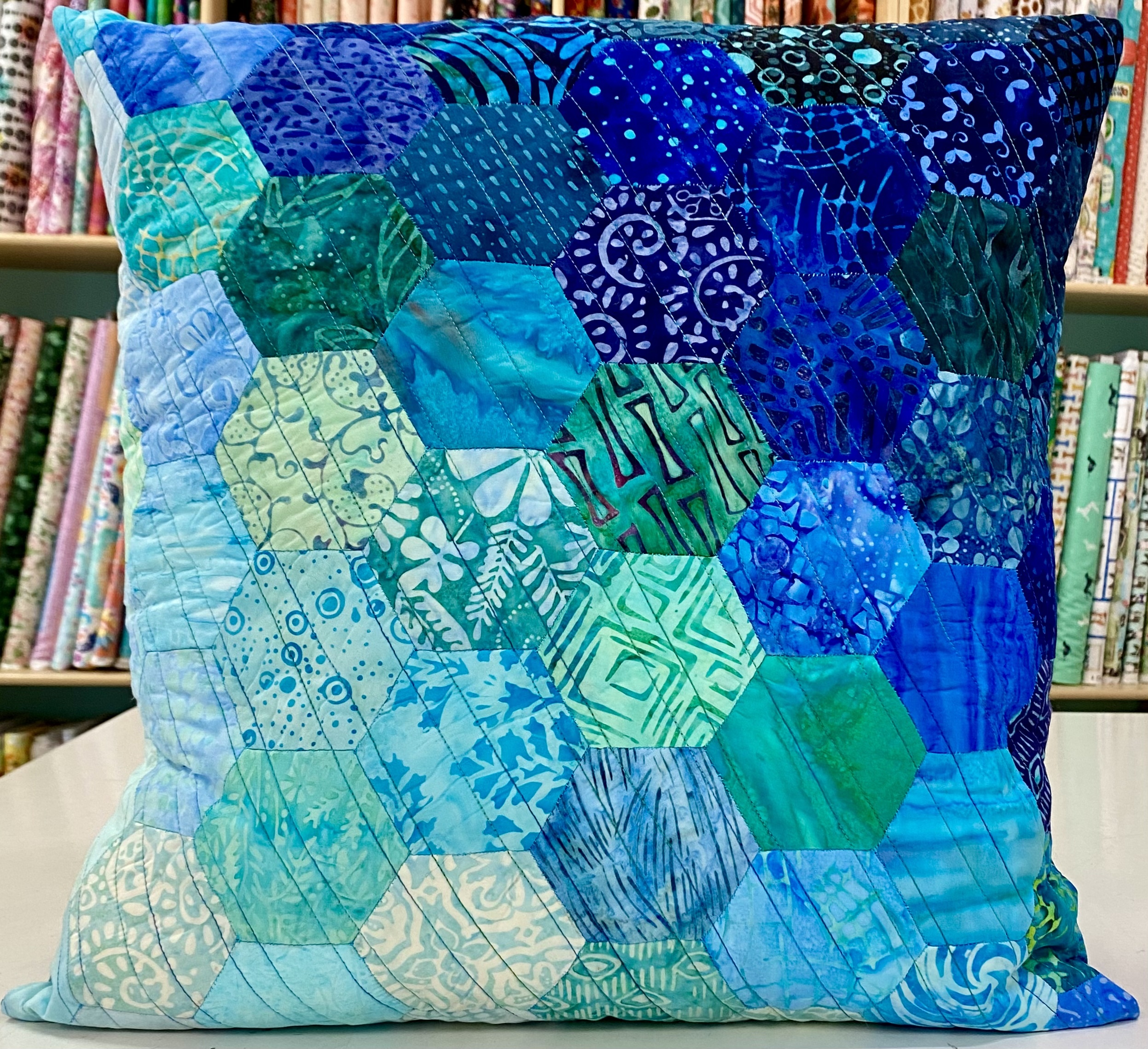 Learn to English Paper Piece Pillow Class #2 59015