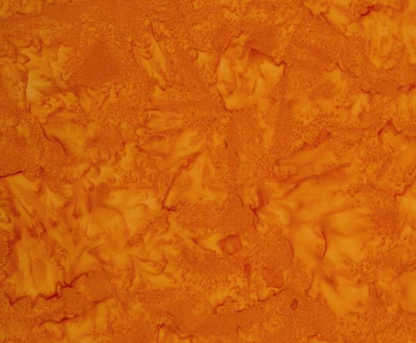 Banyan Shadows - Wild Orange - Batik - 1/2m cut 59025