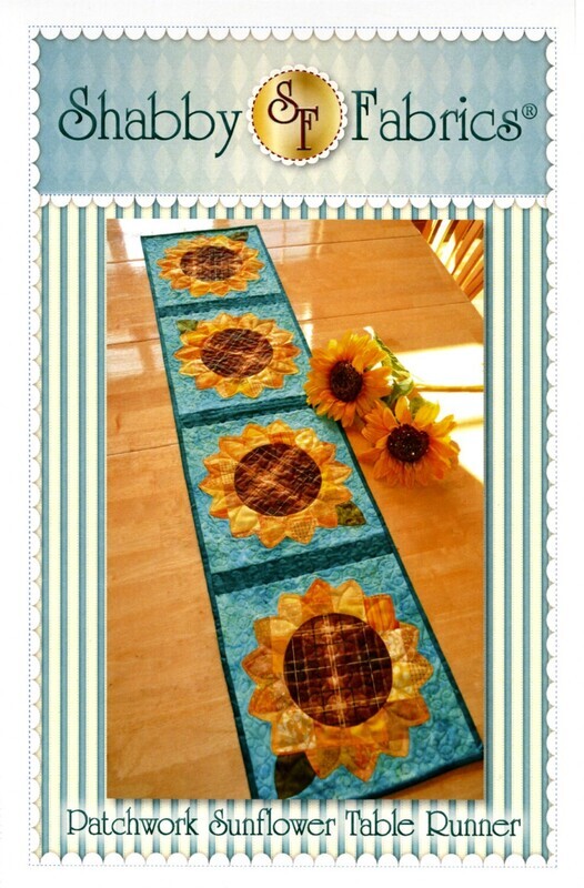 Patchwork Sunflower Table Runner Pattern