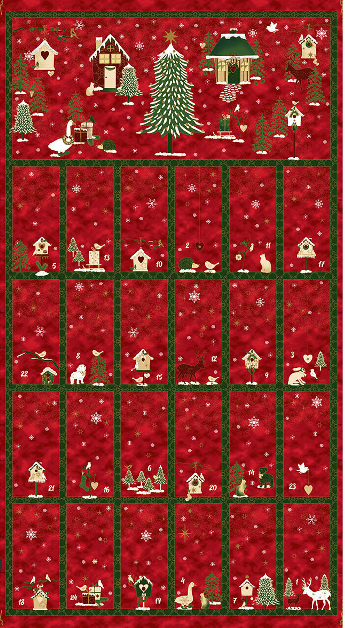 Frosty Snowflake Advent Calendar