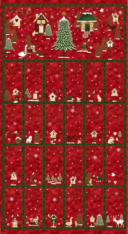 Frosty Snowflake Advent Calendar