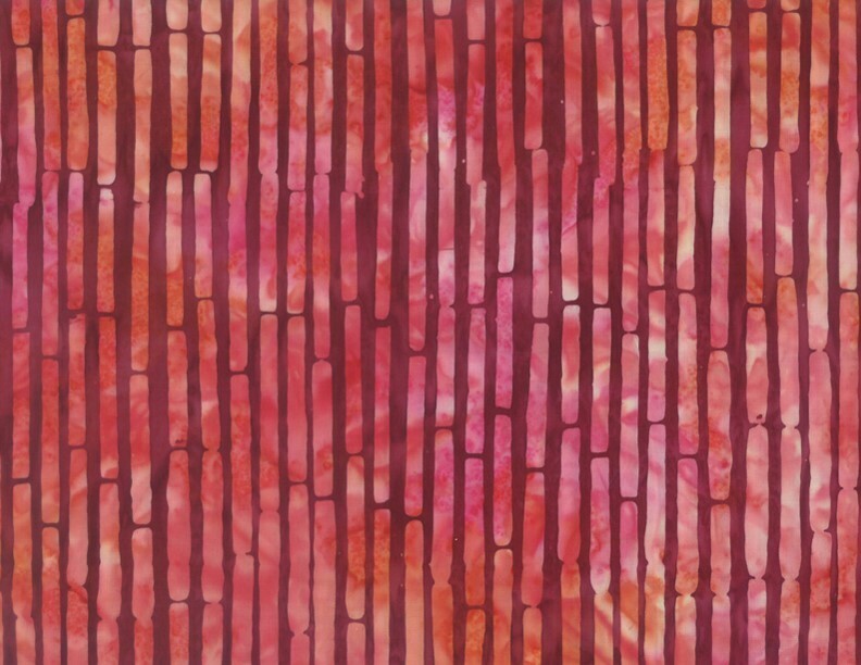 Sunset Blocks - Batik - 1/2m cut