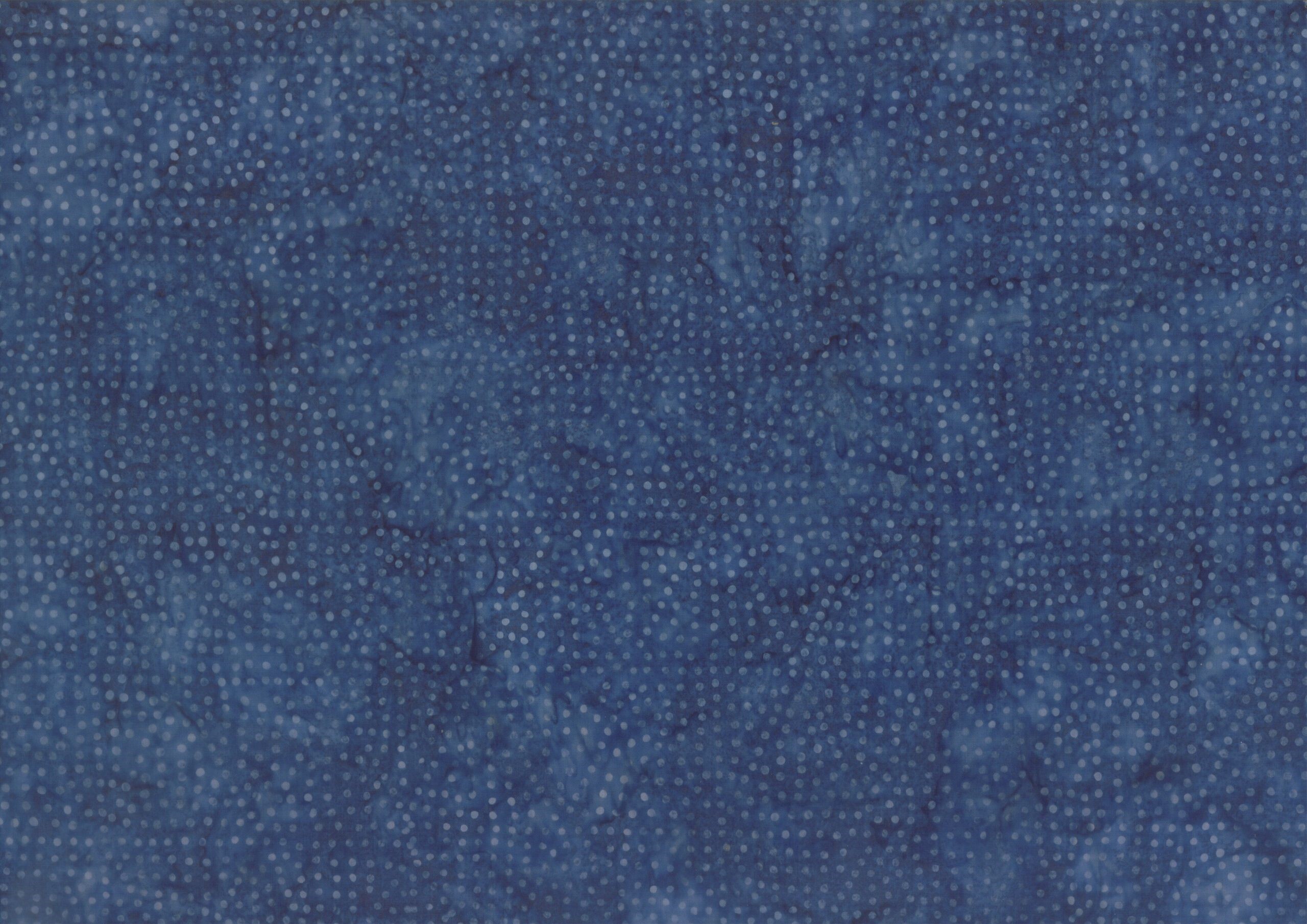 Blue Dotted Diamonds - Batik - 1/2m cut 59118