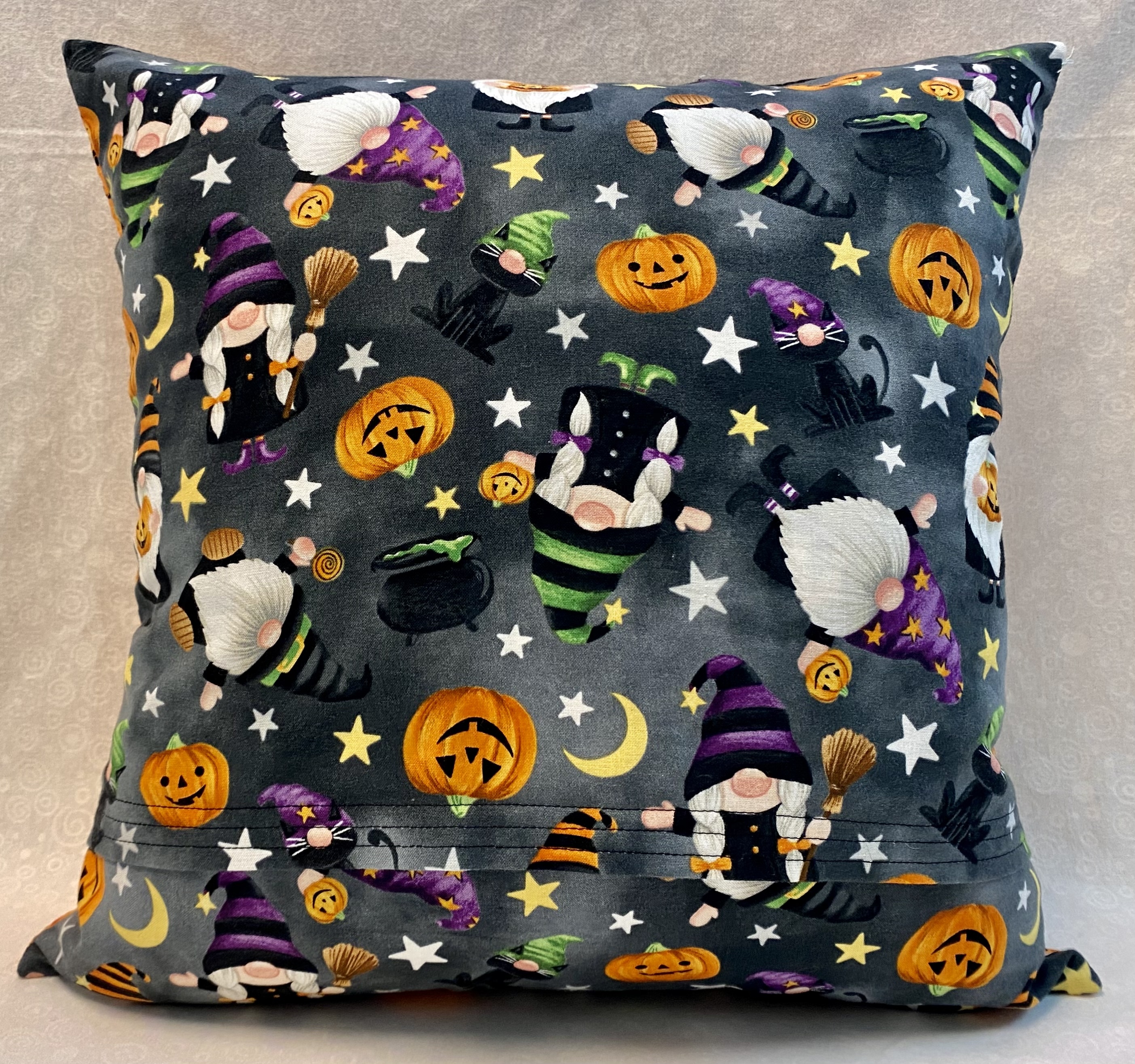 Halloween Gnome Pillow Cover - 16”