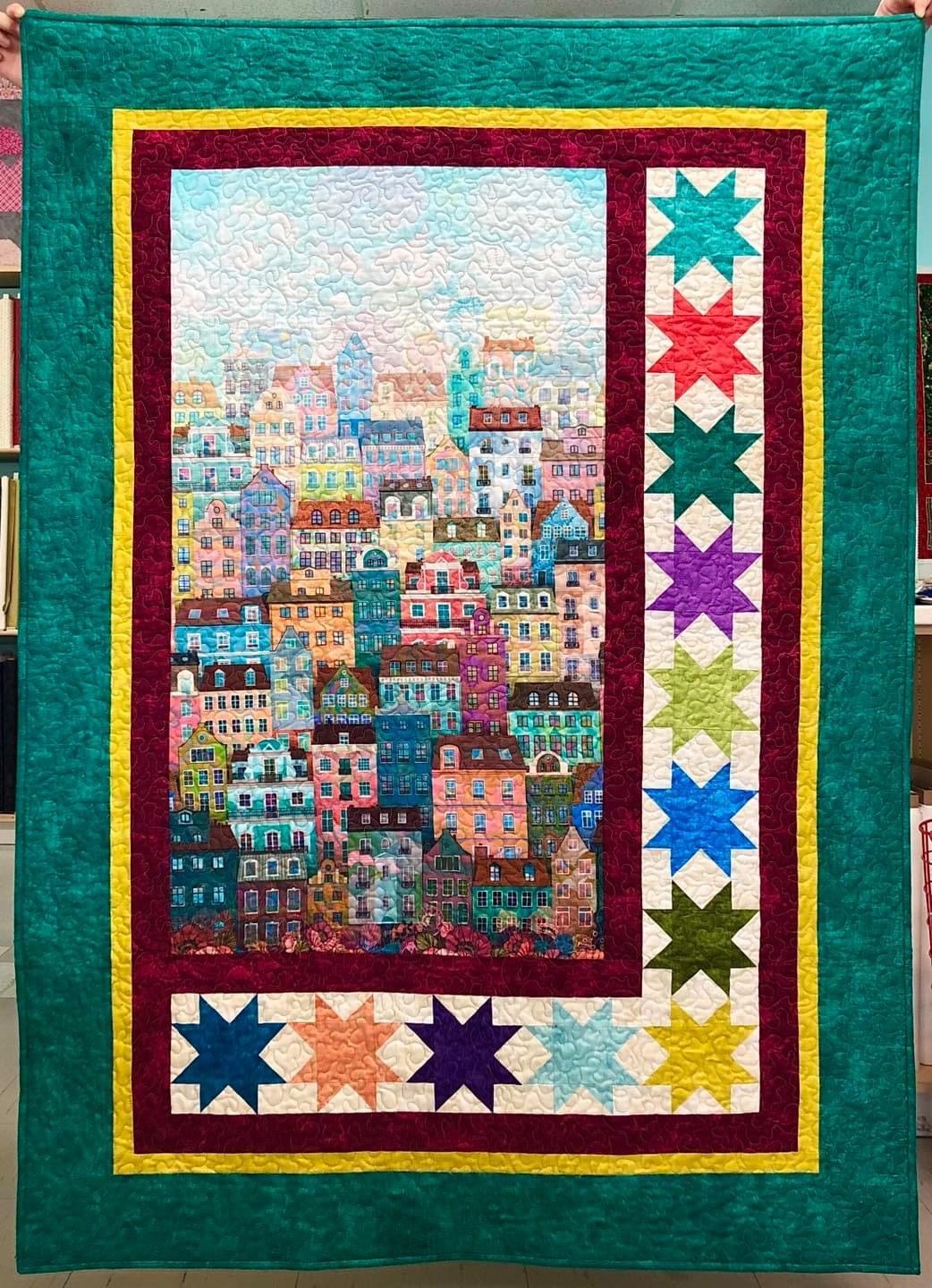 Row House Quilt 59235