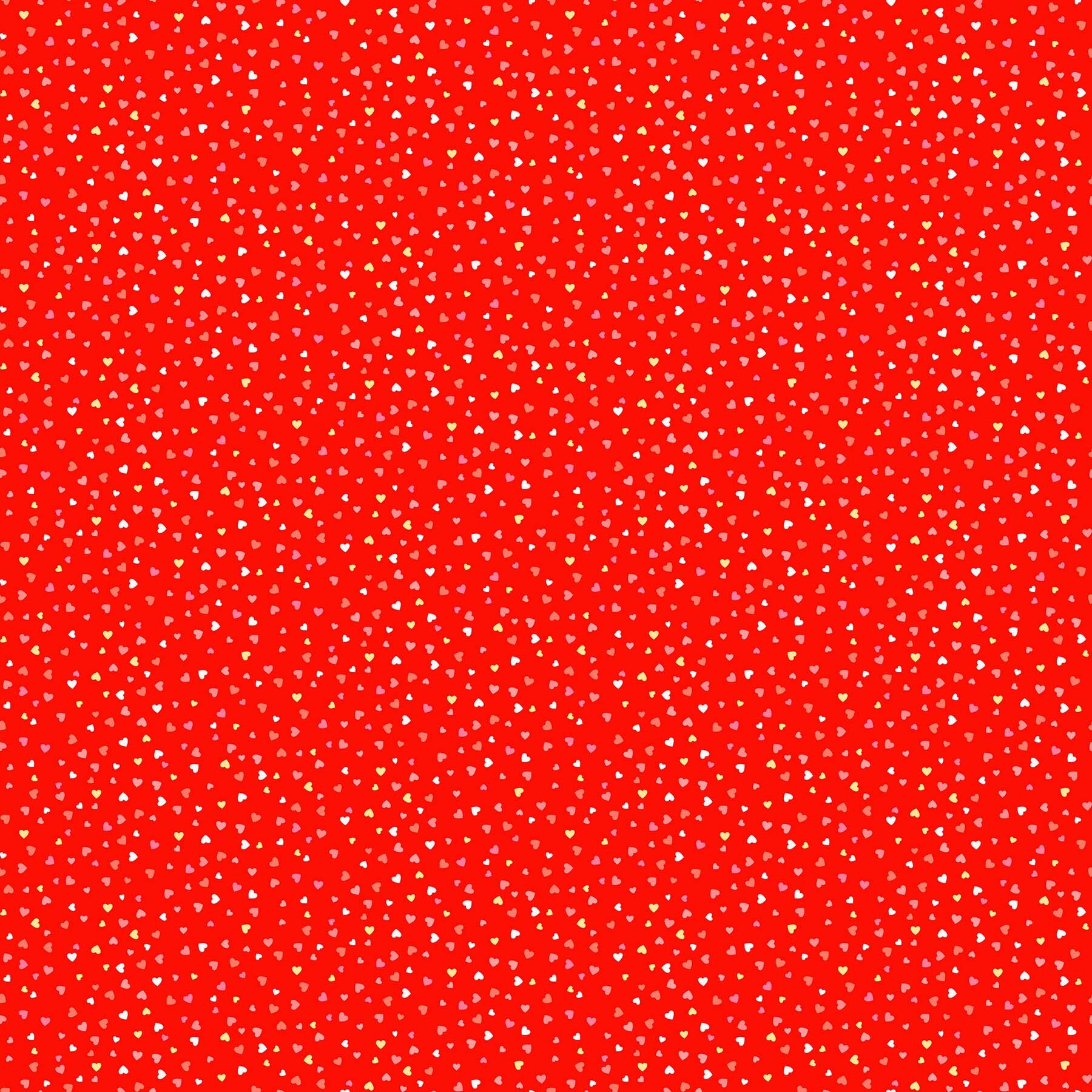 Love is in the Air - Red Mini Hearts - 1/2m cut 59279