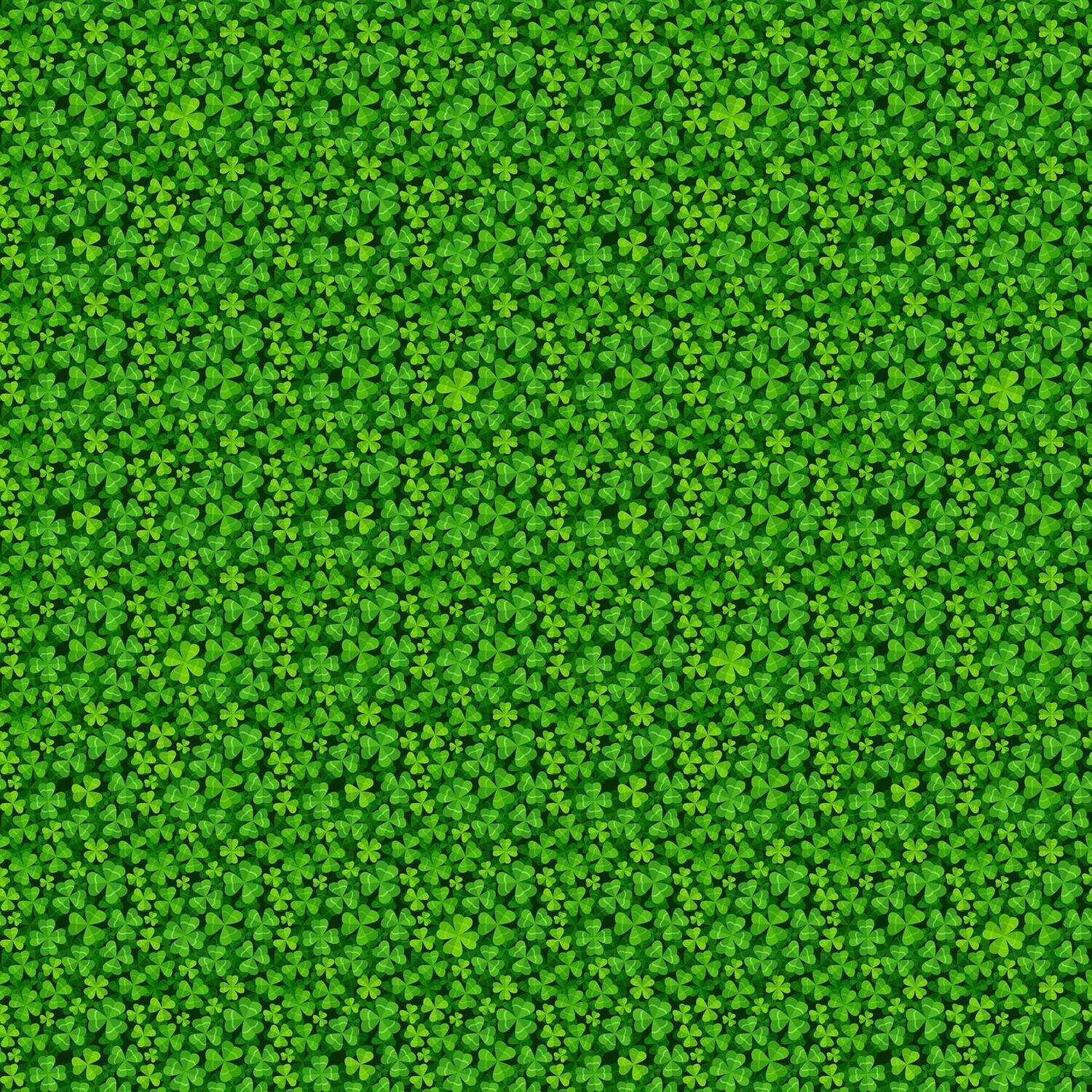 Connemara - Packed Shamrocks - 1/2m cut