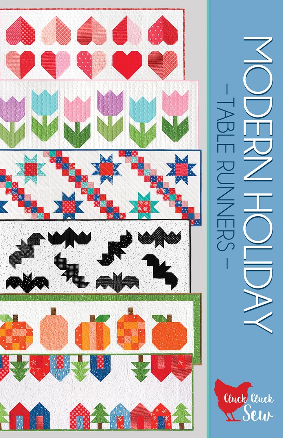 Modern Holiday Table Runners Vol. 1 Pattern
