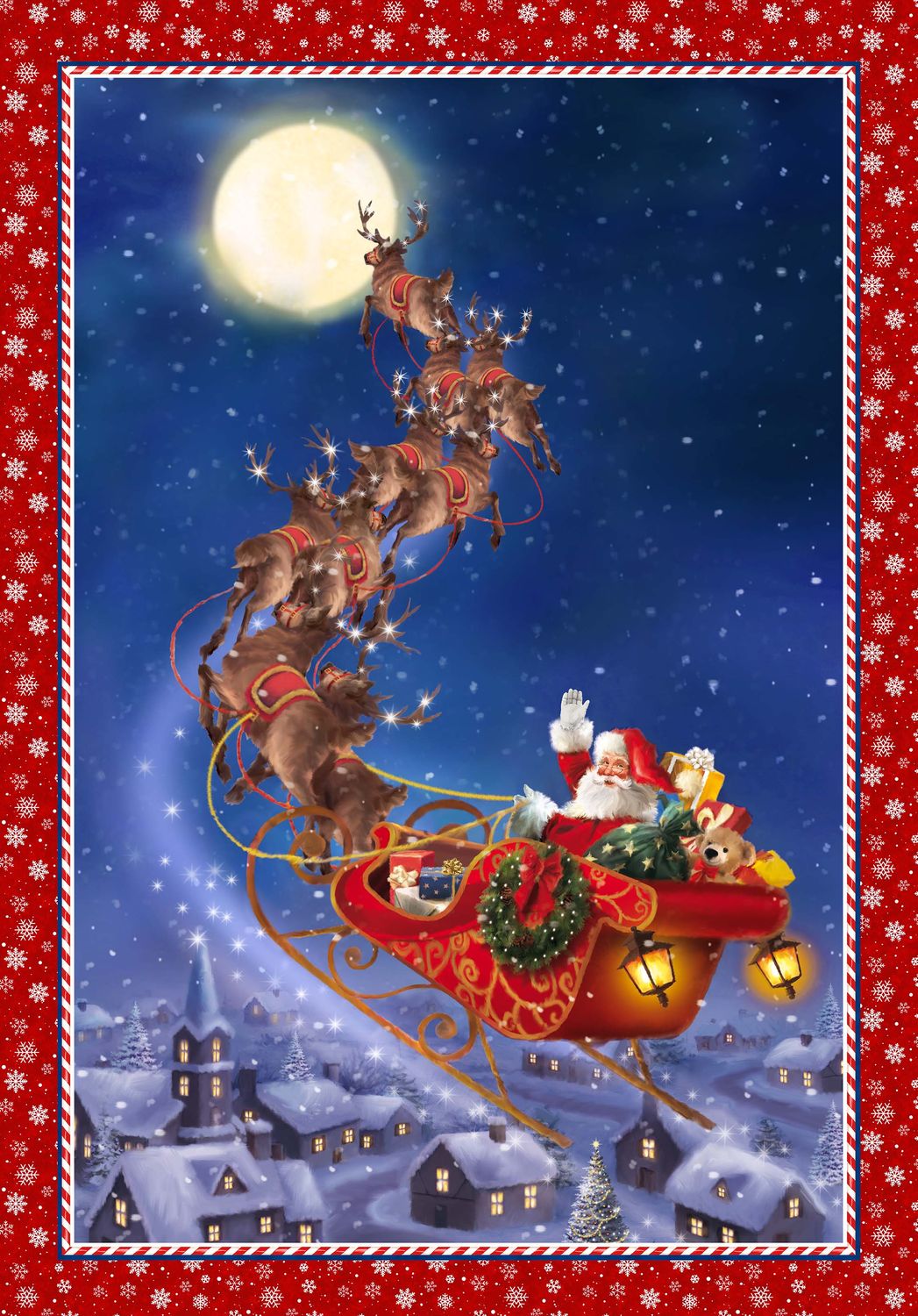 ‘‘Twas the Night Before Christmas Panel