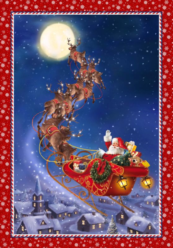 ‘‘Twas the Night Before Christmas Panel