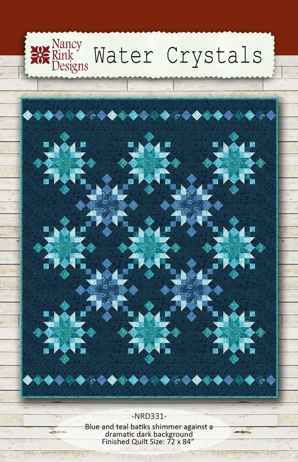 Water Crystals Pattern