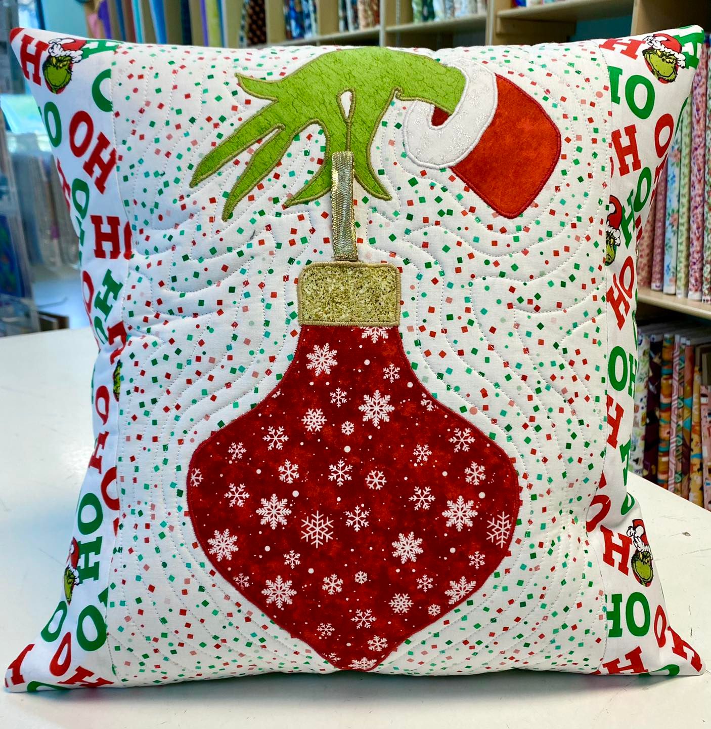 Christmas Pillow Pattern - PDF Version
