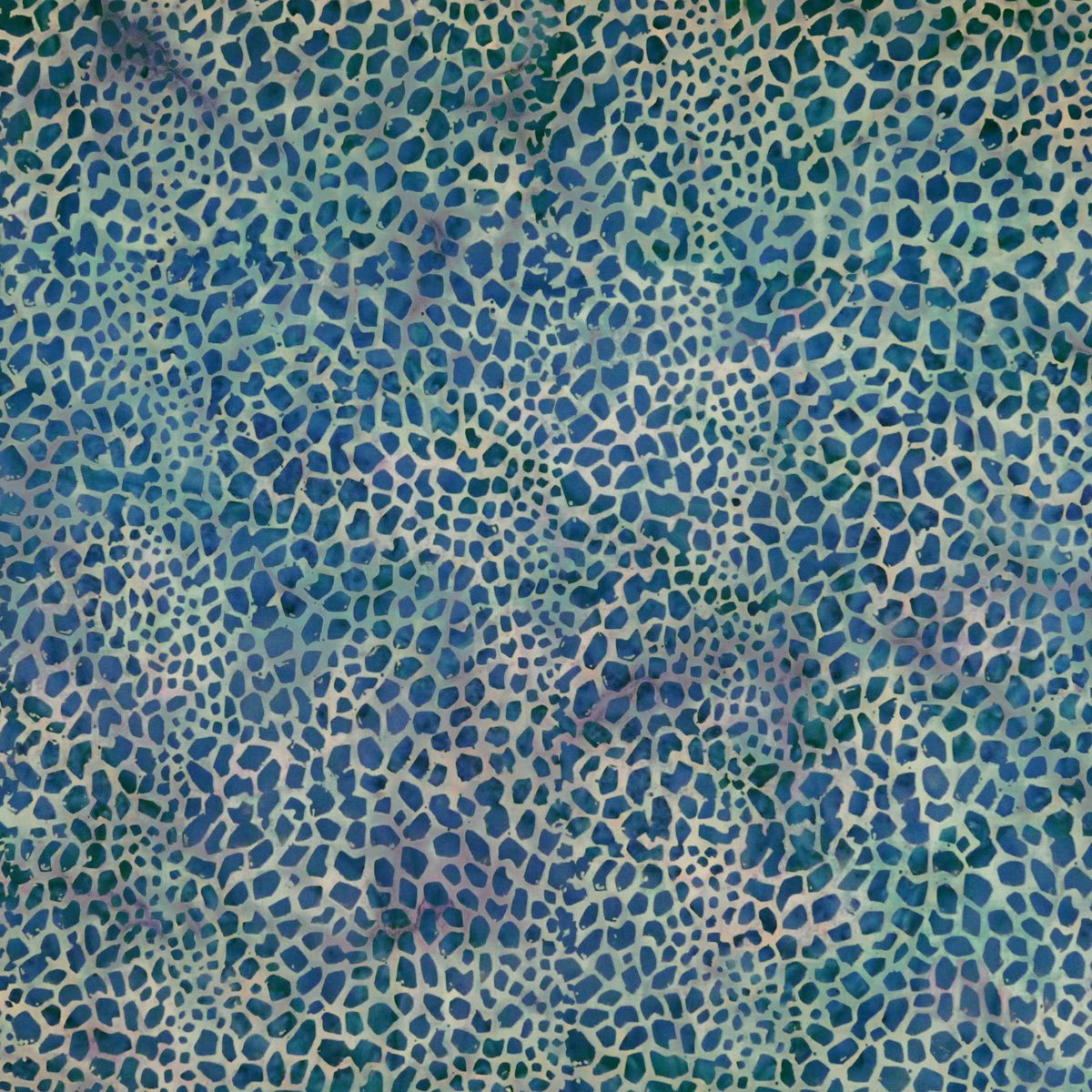 Navy Notes - Maribba - Batik - 1/2m cut