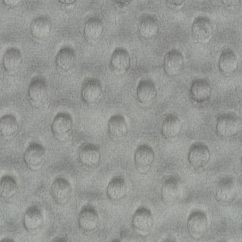 60” Bubble Minky - Steel - 1/2m cut