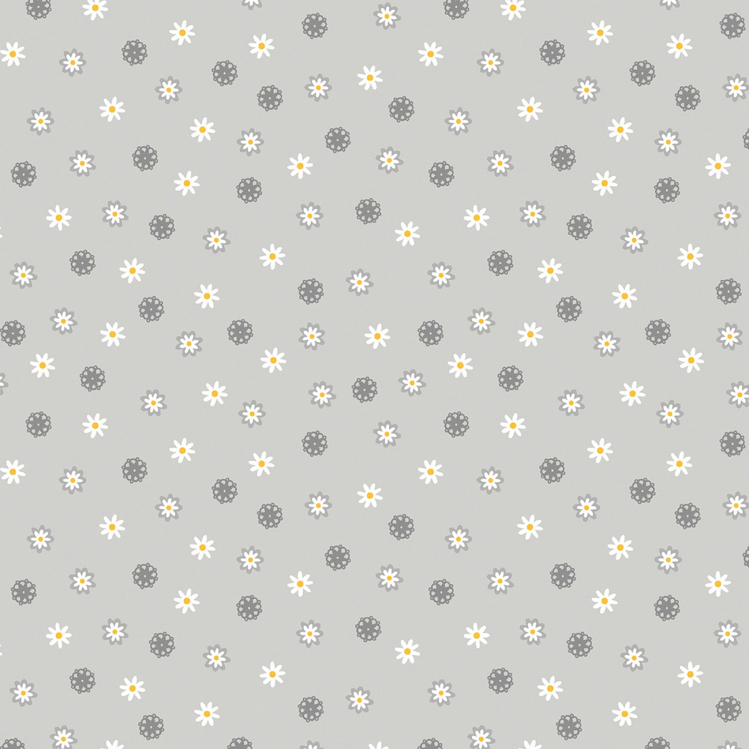Blossom Hollow - Daisies - Shadow - 1/2m cut
