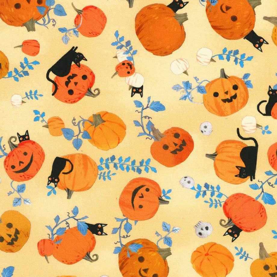 Pumpkin Pals - Pumpkin Patch - Caramel - 1/2m cut