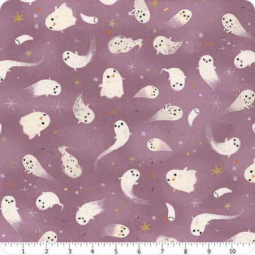 Pumpkin Pals - Ghosts - Gumdrop - 1/2m cut