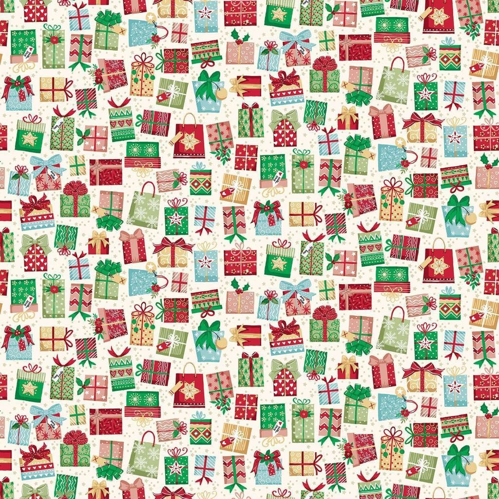 Christmas Wishes - Gifts Galore - 1/2m cut