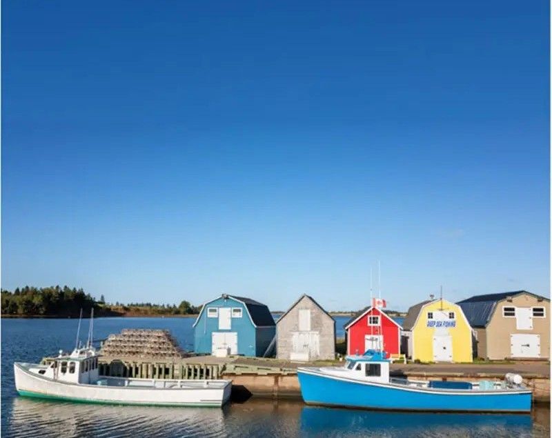 Fishing Boats Panel