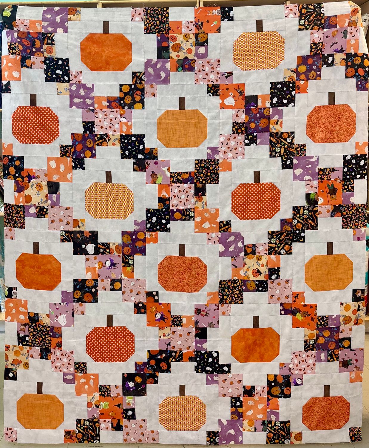 Pumpkin Patch Quilt Class