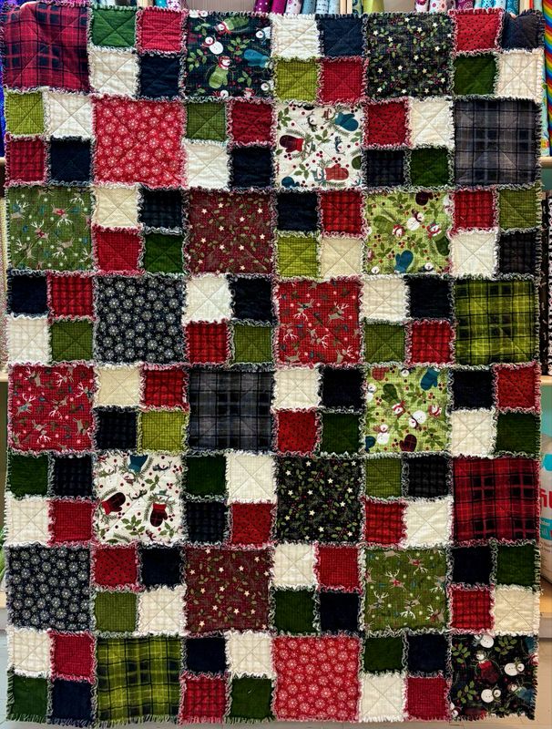 Rag Quilt Class #1 - ONE DAY WORKSHOP