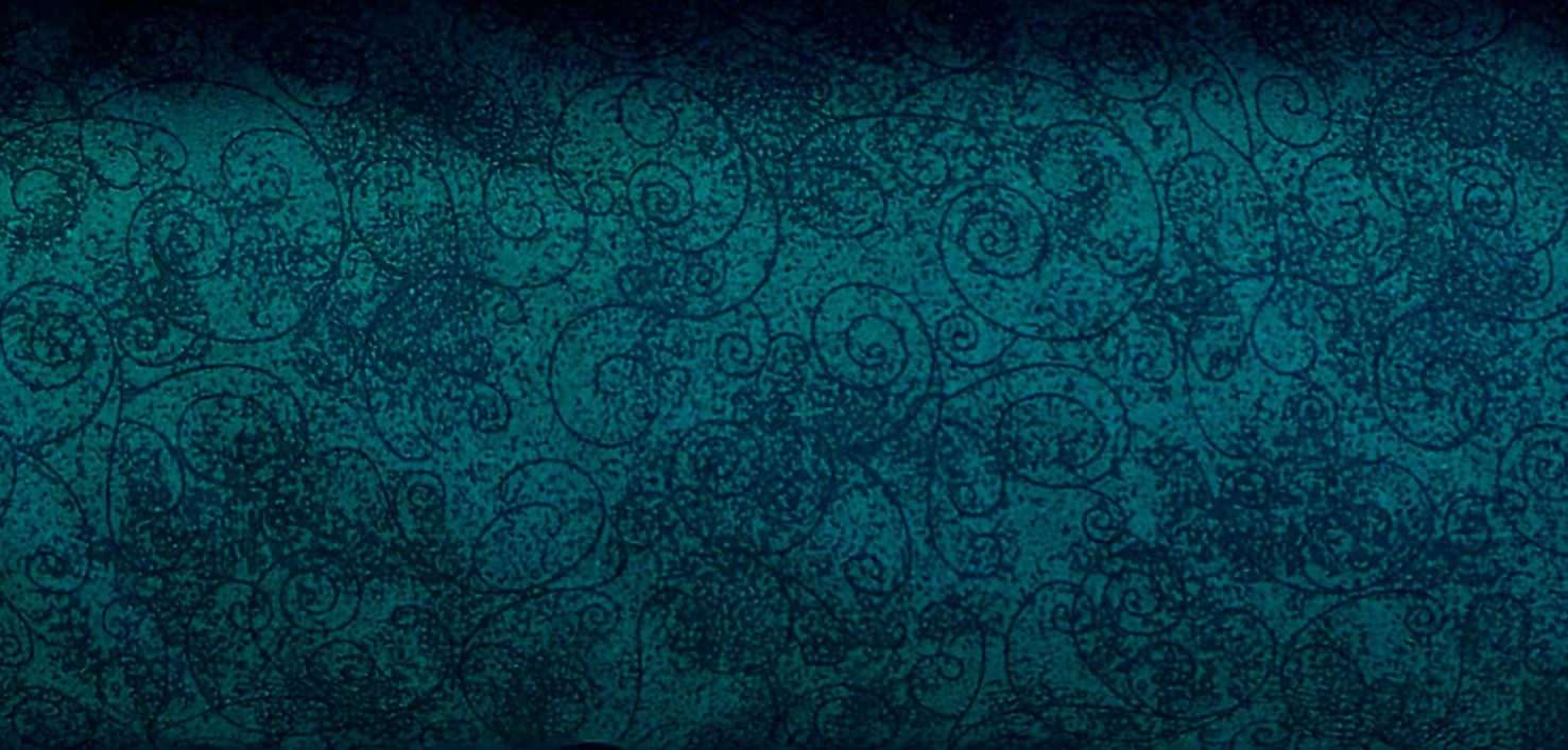 Flannel 108" - Emerald Scroll - 1/2m cut