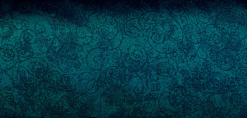 Flannel 108" - Emerald Scroll - 1/2m cut