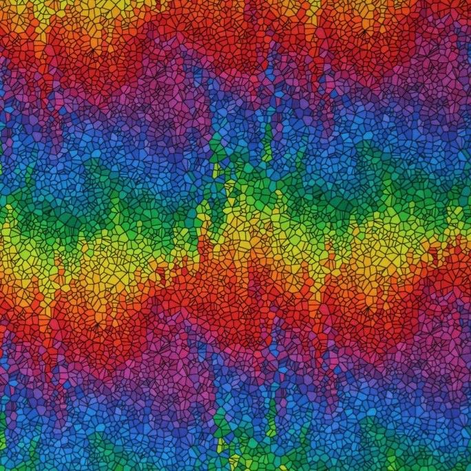 Stained Glass - 1/2m cut