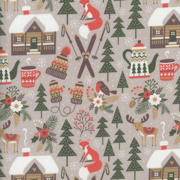 Winter Wonderland - Scenic - 1/2m cut