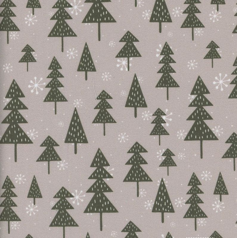 Winter Wonderland - Trees - 1/2m cut