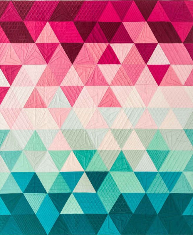 Triangle Fade Quilt Class