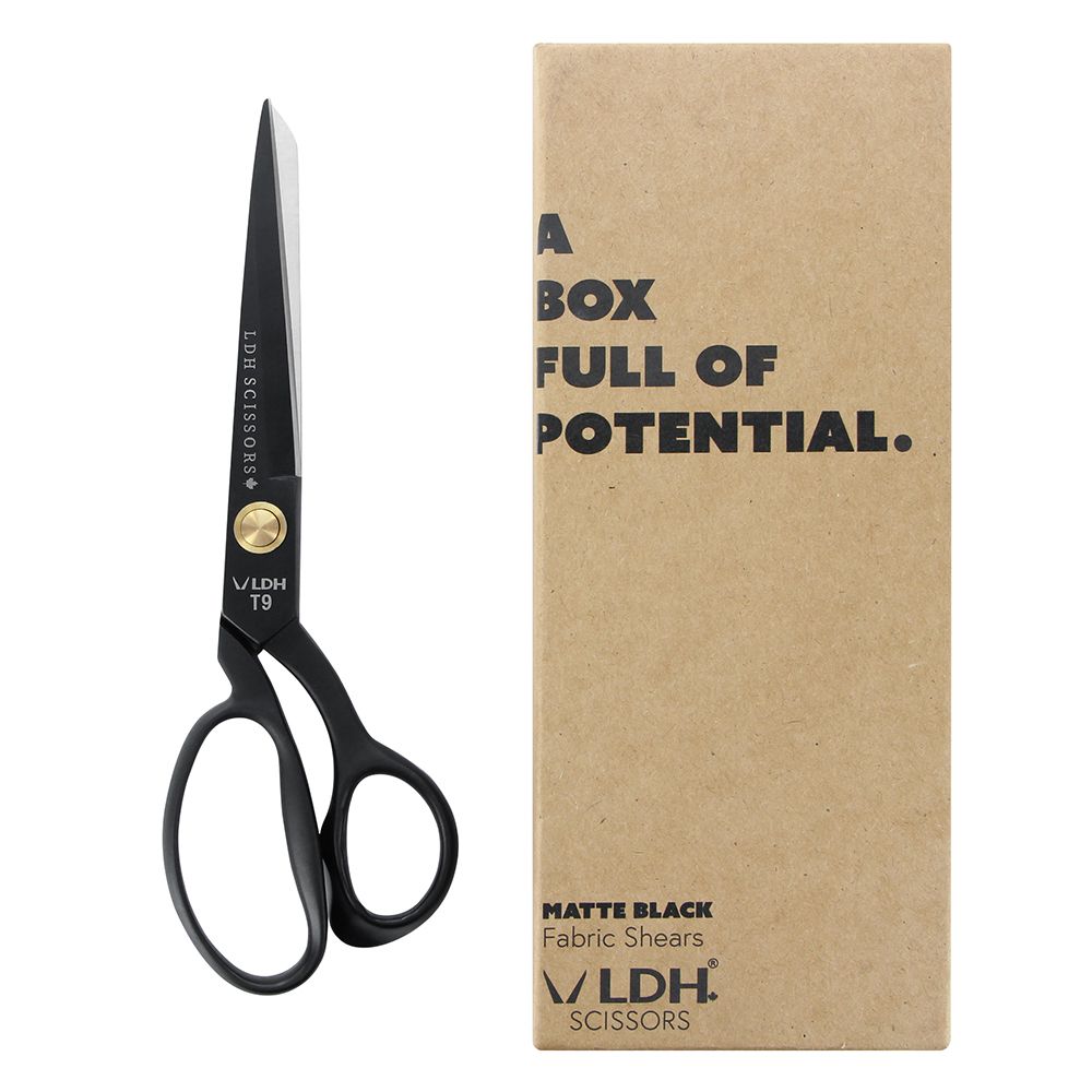 9.5" Matt Black Shears