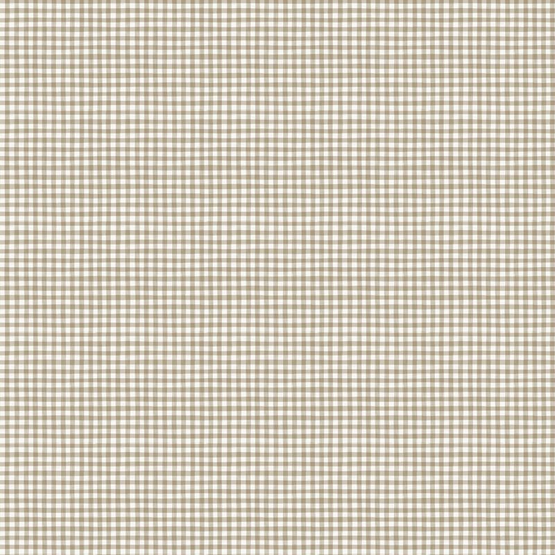 Humblebee - Gingham - Taupe - 1/2m cut
