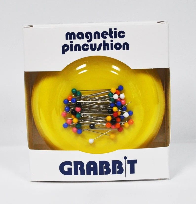 Magnetic Pin Cushion - Yellow