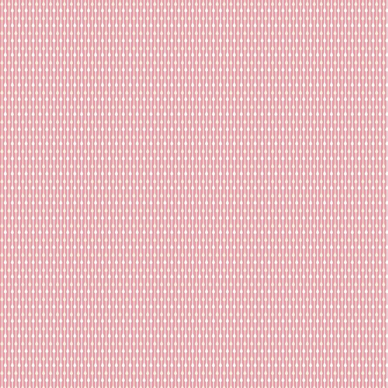 Blushing Blooms - Rain Stripe - Pink - 1/2m cut