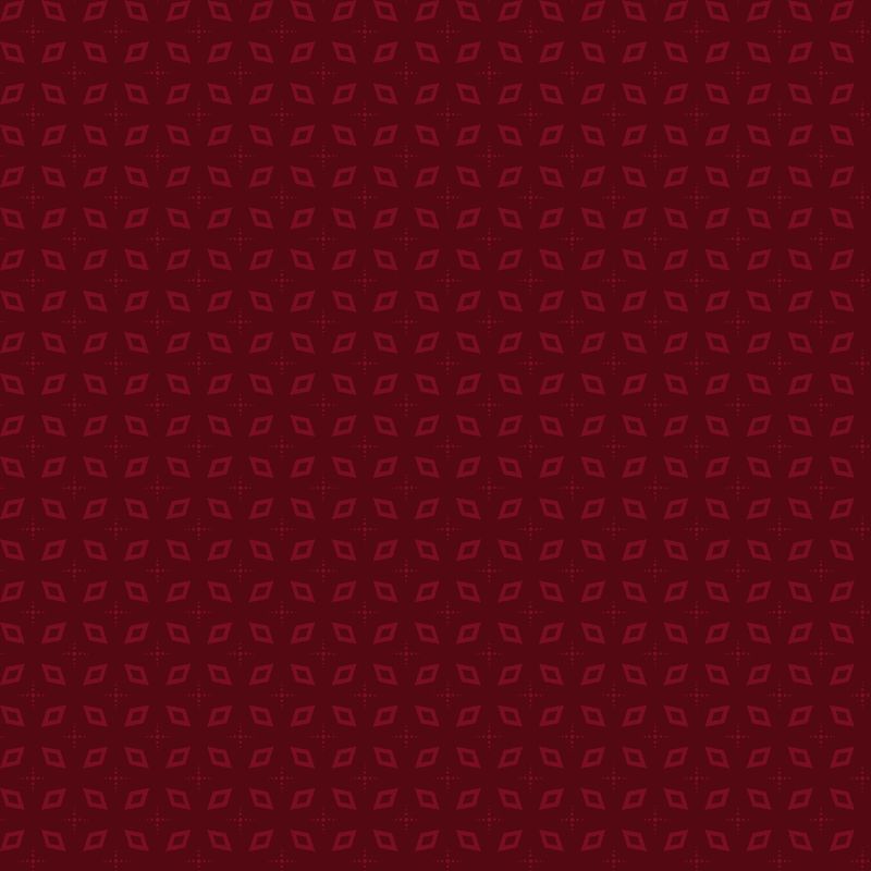 Blushing Blooms - Diamonds - Red - 1/2m cut