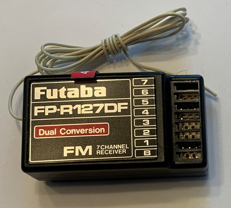 Futaba FP-R127FD 7 Channel Receiver USED on CH 48 Futaba FP-R127FD 7 Channel Receiver USED on CH 48