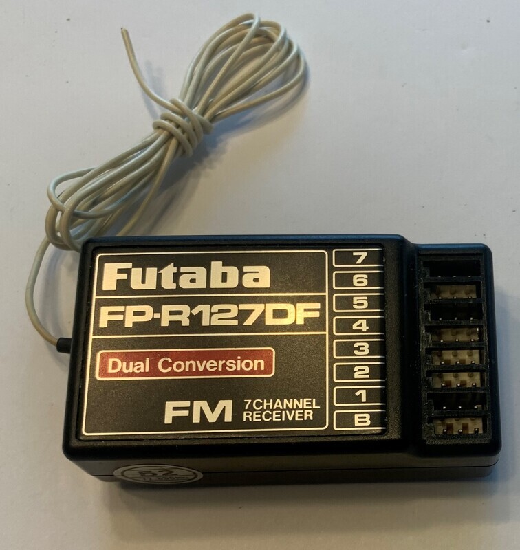 Futaba FP-R127FD 7 Channel Receiver USED on CH 52 Futaba FP-R127FD 7 Channel Receiver USED on CH 52