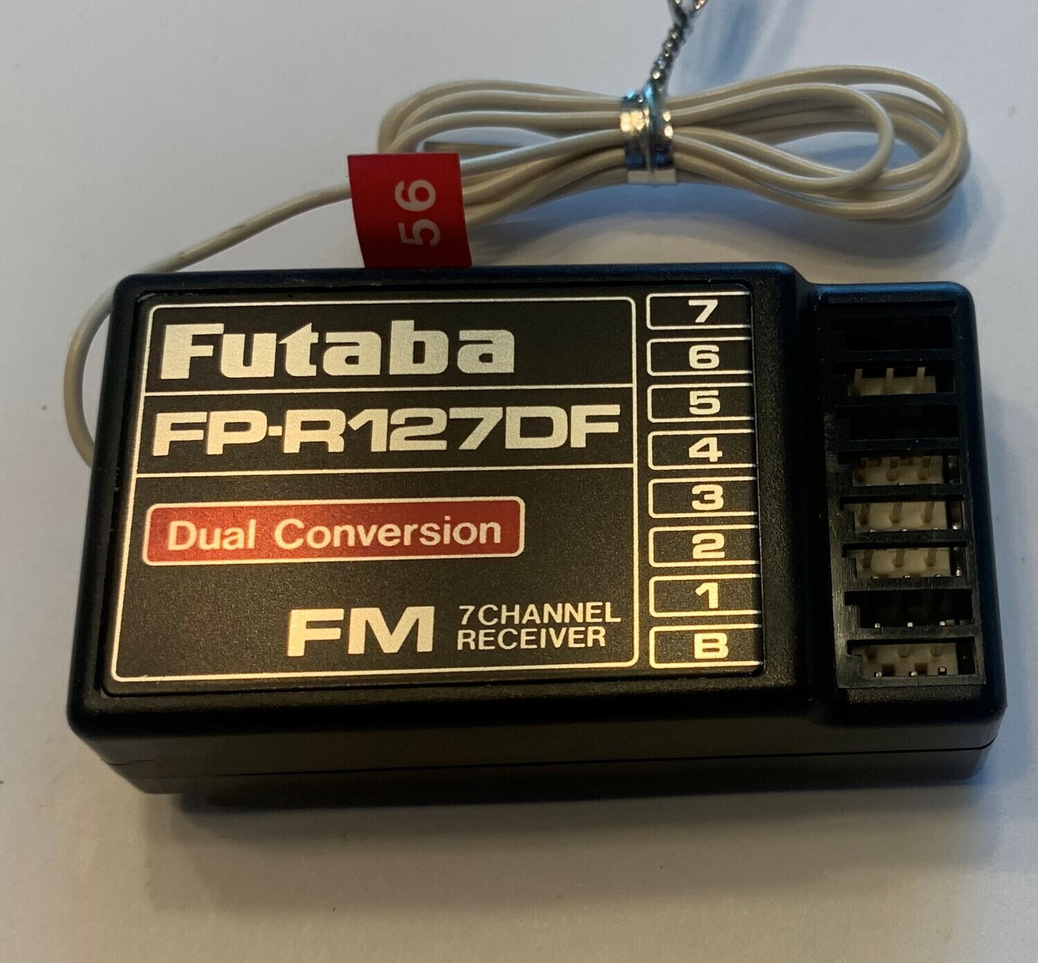 Futaba FP-R127FD 7 Channel Receiver USED on CH 56