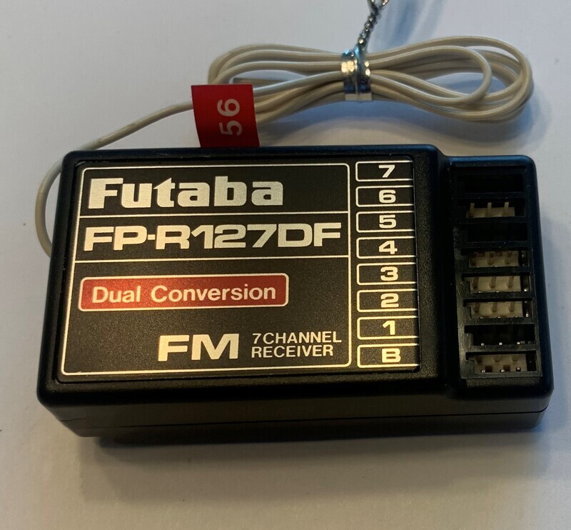 Futaba FP-R127FD 7 Channel Receiver USED on CH 56 Futaba FP-R127FD 7 Channel Receiver USED on CH 56