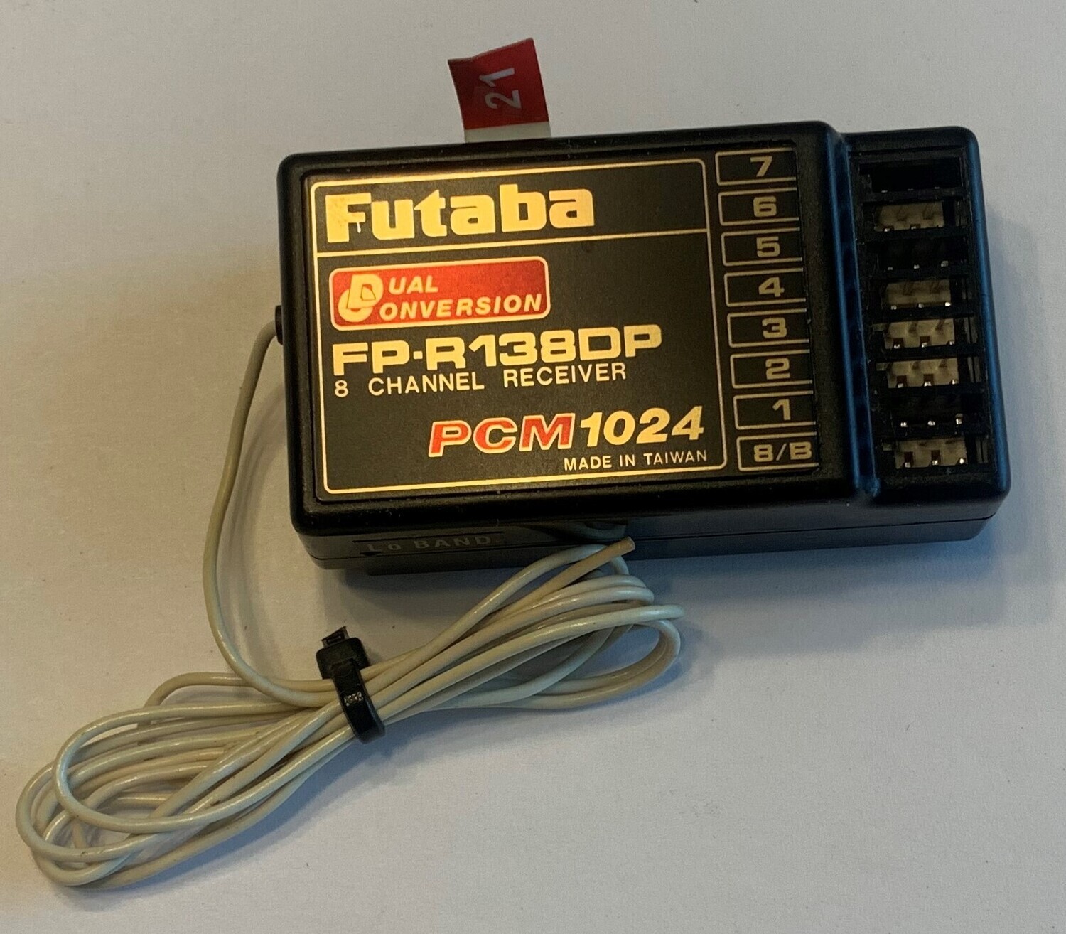 Futaba FP-R138DP 8 Channel Receiver USED on CH 21