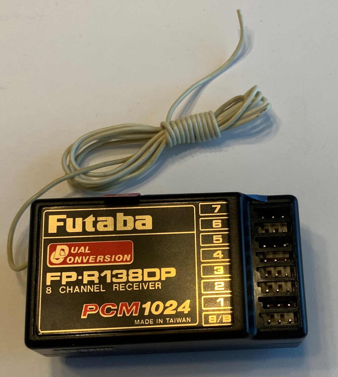 Futaba FP-R138DP 8 Channel Receiver USED on CH 29 Futaba FP-R138DP 8 Channel Receiver USED on CH 29