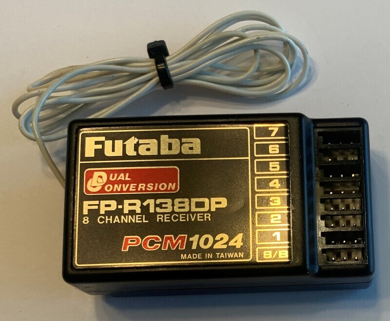 Futaba FP-R138DP 8 Channel Receiver USED on CH 21 Futaba FP-R138DP 8 Channel Receiver USED on CH 21