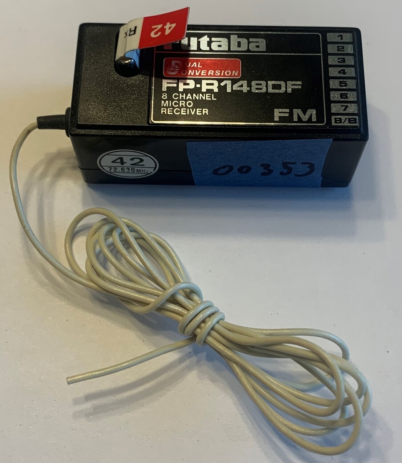 Futaba FP-R148DF 8 Channel Micro Receiver USED on CH 42