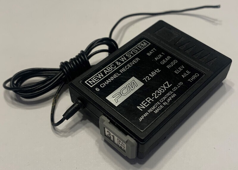 JR NER-226XZ 6 channel PPM/FM Receiver 72MHZ