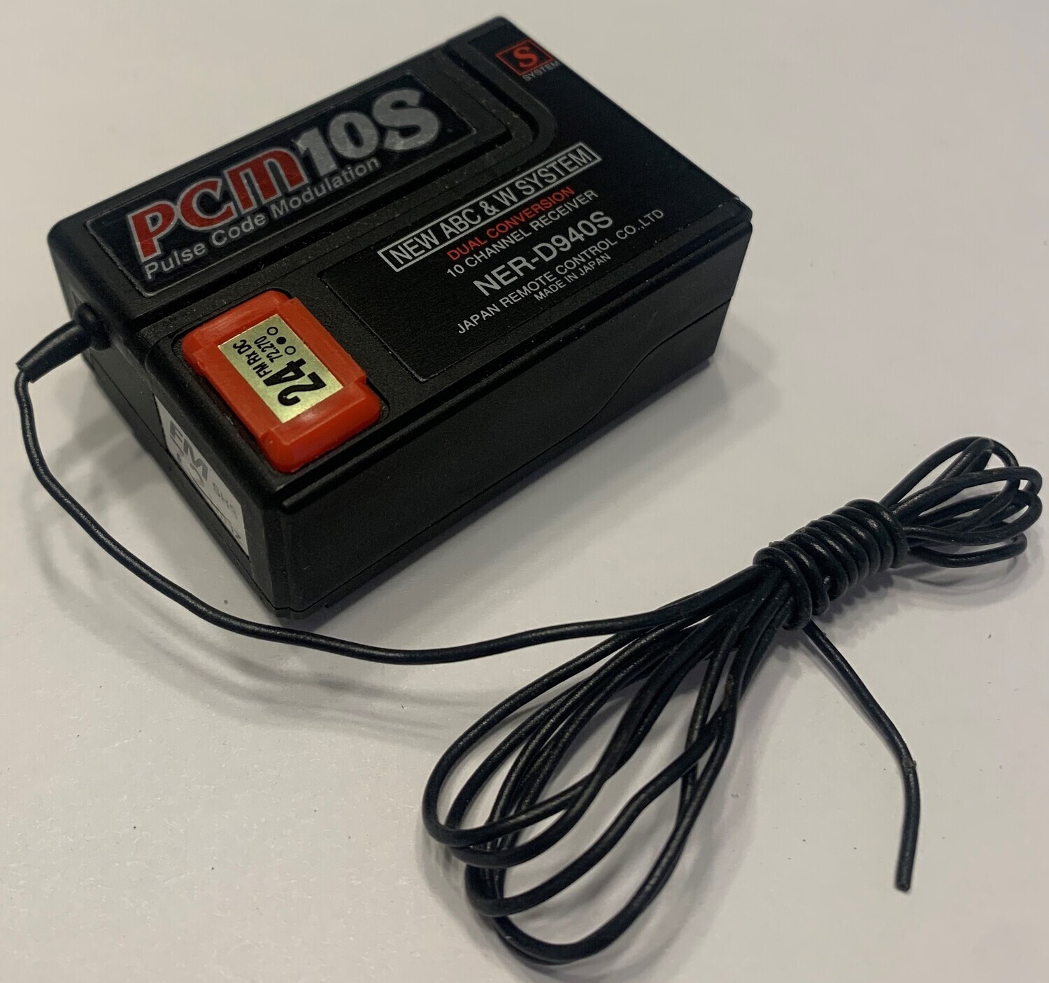 JR Receiver PCM10S NER-D940S Dual Conversion 10 Channel JR Receiver PCM10S NER-D940S Dual Conversion 10 Channel