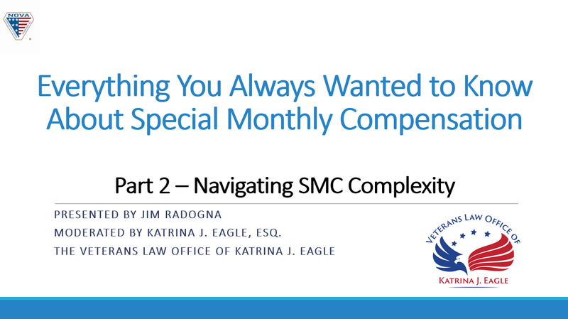 NOVA Webinar Series: Everything You Always Wanted to Know About Special Monthly Compensation - Part 2 - NonMember Price
