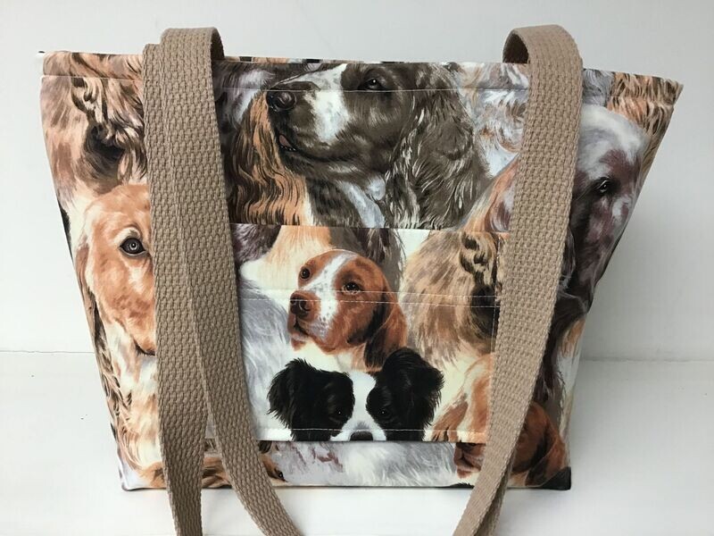 Big dog faces, camel straps